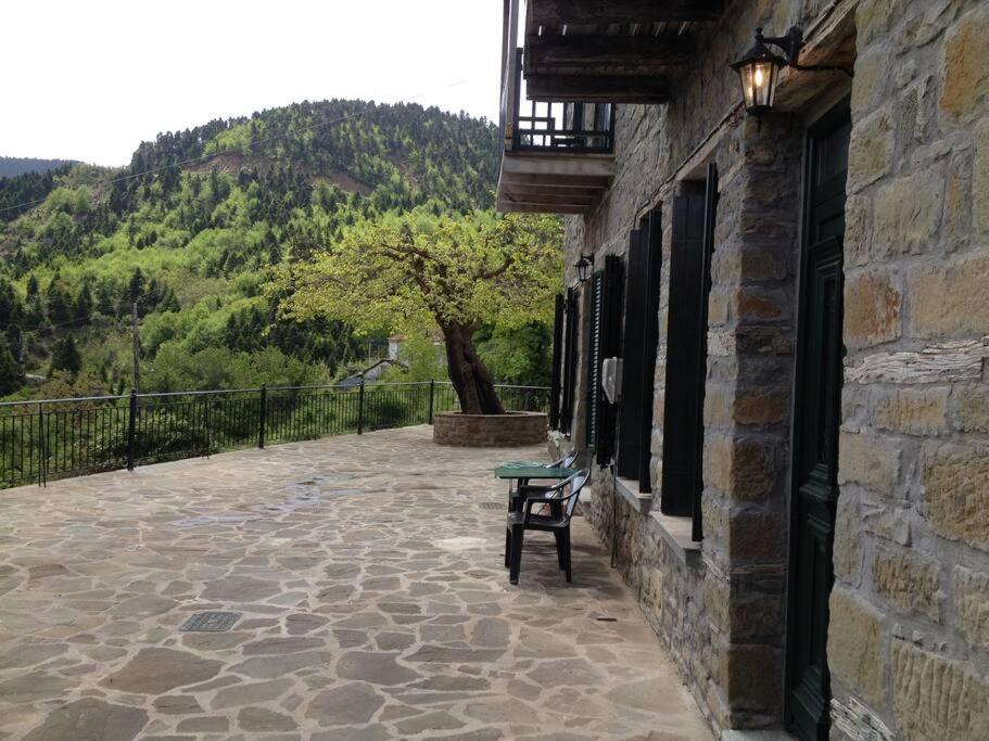 Δάφνη 1933, Λιθόχτιστο Αρχοντικό Στο Βουνό Villa Ano Chora Eksteriør bilde