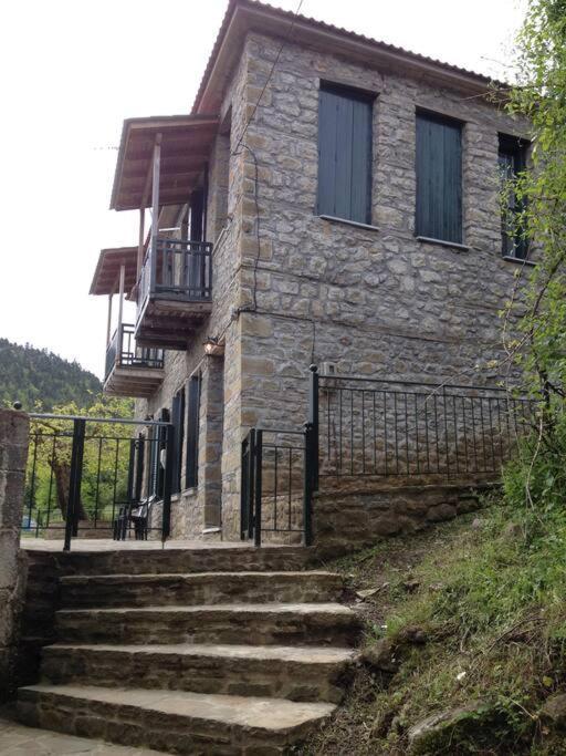 Δάφνη 1933, Λιθόχτιστο Αρχοντικό Στο Βουνό Villa Ano Chora Eksteriør bilde