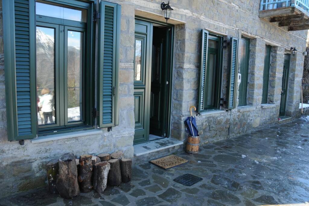 Δάφνη 1933, Λιθόχτιστο Αρχοντικό Στο Βουνό Villa Ano Chora Eksteriør bilde